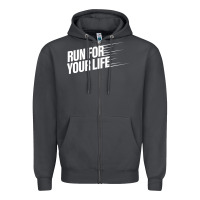 Smoke run for your life Zipper Hoodie - artisFamous