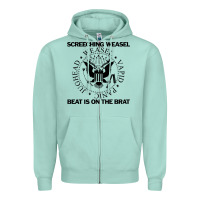 Screeching Weasel Beat Is On The Brat Zipper Hoodie | Teevron