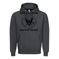 Smoke Screeching Weasel Beat Is On The Brat Zipper Hoodie - artisFamous