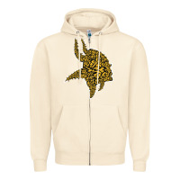 Sandshell Viking Style Zipper Hoodie - artisFamous