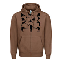 Chestnut billiards Zipper Hoodie - artisFamous