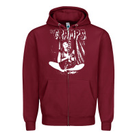 Burgundy the   c.r.a.m.p.s   t shirt Zipper Hoodie - artisFamous