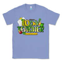 Colony Blue lucky teacher St. Patrick's Day Classic Tee - HowdyJamesFarm