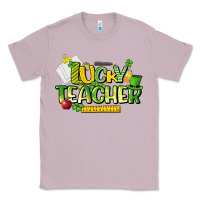 Lilac lucky teacher St. Patrick's Day Classic Tee - HowdyJamesFarm