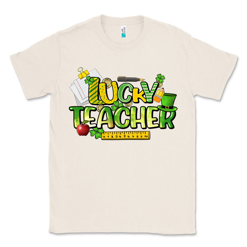 Lucky Teacher St. Patrick's Day Classic Tee by HowdyJamesFarm | Teevron