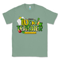 Sage lucky teacher St. Patrick's Day Classic Tee - HowdyJamesFarm