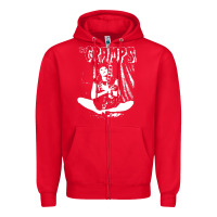 Red the   c.r.a.m.p.s   t shirt Zipper Hoodie - artisFamous