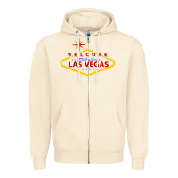 Sandshell Welcome to Fabulous Las Vegas Nevada Zipper Hoodie - artisFamous