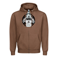 Chestnut storm trooper Zipper Hoodie - artisFamous