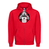 Red storm trooper Zipper Hoodie - artisFamous