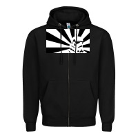 Black storm trooper Zipper Hoodie - artisFamous