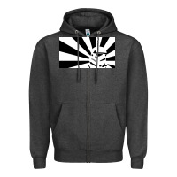 Charcoal Heather storm trooper Zipper Hoodie - artisFamous