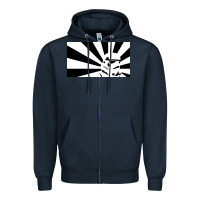 Navy storm trooper Zipper Hoodie - artisFamous