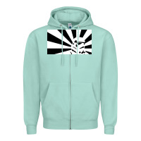 Seafoam storm trooper Zipper Hoodie - artisFamous