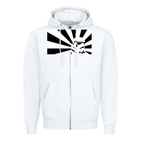 White storm trooper Zipper Hoodie - artisFamous