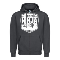 Smoke american ninja warrior Zipper Hoodie - artisFamous