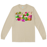 Mushroom Stuck On You Cup Long Sleeve Tee - CowhideDigitalArt