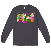 Smoke Stuck On You Cup Long Sleeve Tee - CowhideDigitalArt