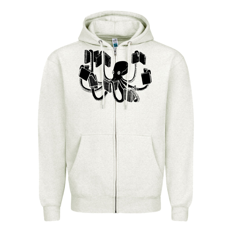 Octopus Zipper Hoodie by artisFamous | Teevron