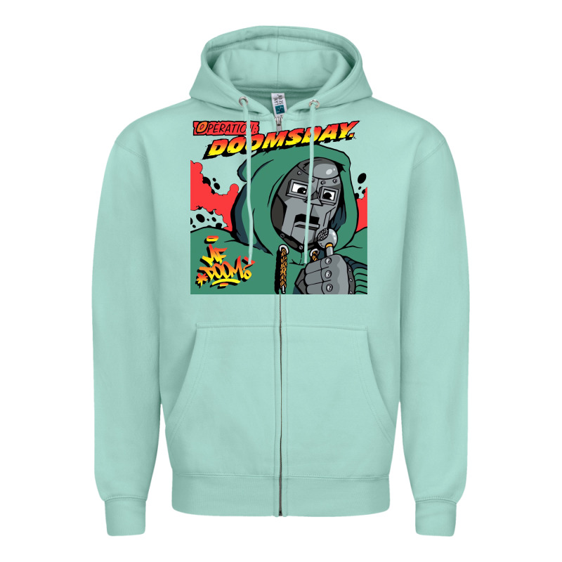 Mark Of The Doom Zipper Hoodie by artisFamous | Teevron