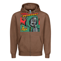 Chestnut Mark Of The Doom Zipper Hoodie - artisFamous