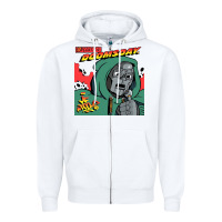 White Mark Of The Doom Zipper Hoodie - artisFamous