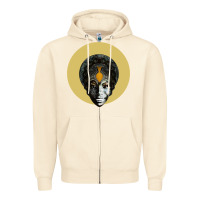 Sandshell Feeling Good Nina Simone Zipper Hoodie - artisFamous