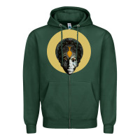 Sports Green Feeling Good Nina Simone Zipper Hoodie - artisFamous