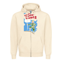Sandshell Cherry Poppin' Daddies Zipper Hoodie - artisFamous
