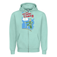 Seafoam Cherry Poppin' Daddies Zipper Hoodie - artisFamous