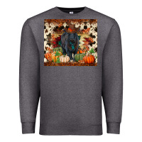 Charcoal Heather Fall black angus Premium Sweatshirt - RanaPortraitStore