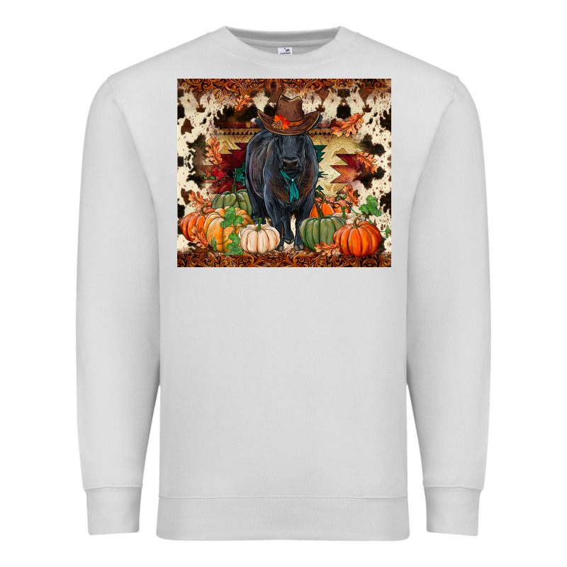 Fall Black Angus Premium Sweatshirt by RanaPortraitStore | Teevron