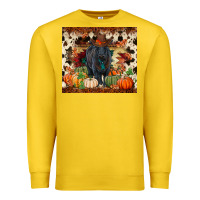 Lemon Fall black angus Premium Sweatshirt - RanaPortraitStore