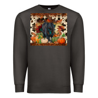 Smoke Fall black angus Premium Sweatshirt - RanaPortraitStore