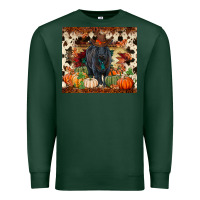 Sports Green Fall black angus Premium Sweatshirt - RanaPortraitStore