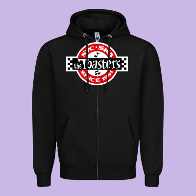 The Toasters Nyc Ska Since 1981 Zipper Hoodie Designed By Artisfamous