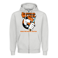 Dove Grey Screeching Weasel Some Freaks Of Atavism Zipper Hoodie - artisFamous