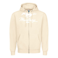 Sandshell mustang pony script Zipper Hoodie - artisFamous