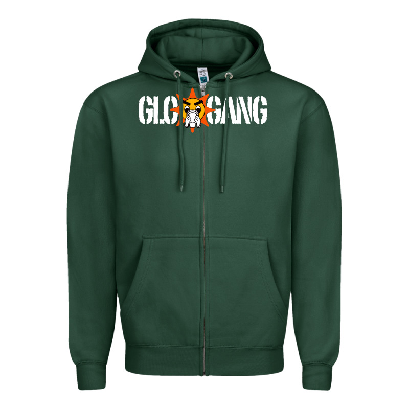 Glo Gang Zipper Hoodie by artisFamous | Teevron