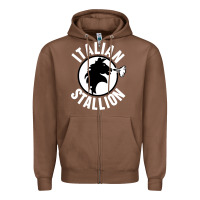 Chestnut italian stallion Zipper Hoodie - artisFamous