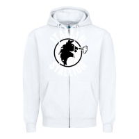 White italian stallion Zipper Hoodie - artisFamous