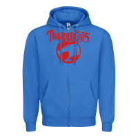 True Royal Thunders Cats Zipper Hoodie - artisFamous