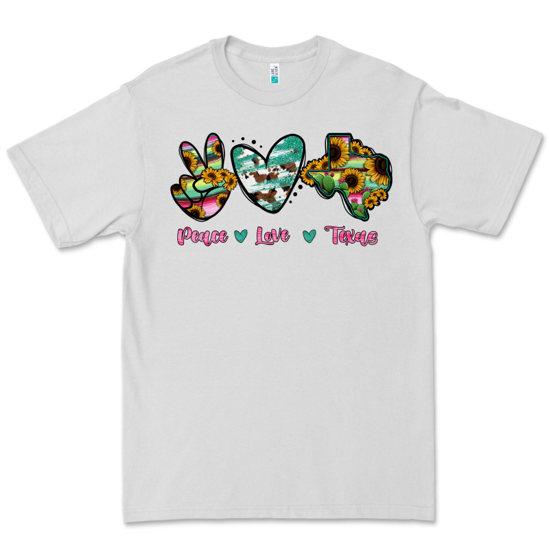 Peace Love Texas Premium Tee by RanaPortraitStore | Teevron