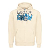 Sandshell let it snow Zipper Hoodie - JahusDesignShop