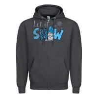Smoke let it snow Zipper Hoodie - JahusDesignShop