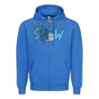 True Royal let it snow Zipper Hoodie - JahusDesignShop