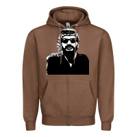 Chestnut yasser arafat Zipper Hoodie - artisFamous