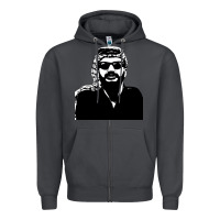 Smoke yasser arafat Zipper Hoodie - artisFamous