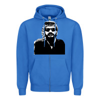 True Royal yasser arafat Zipper Hoodie - artisFamous