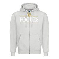 Dove Grey The Pogues 1982 Zipper Hoodie - artisFamous